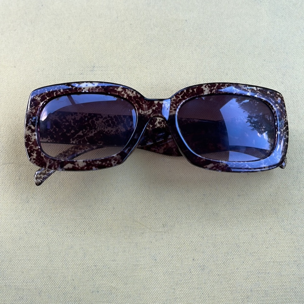 Nine West Rectangular Sunglasses - image 1